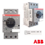 INTRERUPATOR AUTOMAT DE PROTECTIE MOTOR ABB MS116 (10-16)