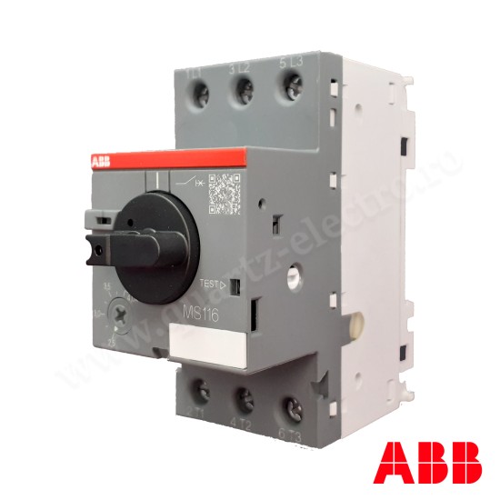 INTRERUPATOR AUTOMAT DE PROTECTIE MOTOR ABB MS116 (2.5-4)