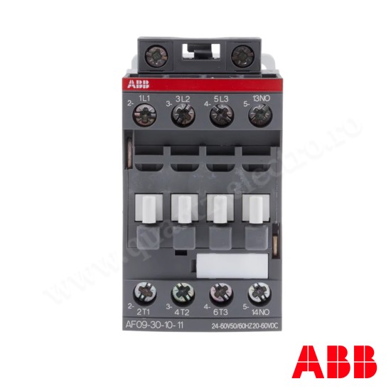 CONTACTOR ABB AF09-30-10-11 3 POLI 20-60VAC/DC 9A CONTACTOR ABB AF09-30-10-11 3 POLI 20-60VAC/DC 9A
