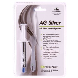 PASTA TERMOCONDUCTOARE SILVER 3Gr AG PASTA TERMOCONDUCTOARE SILVER 3Gr AG