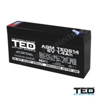 ACUMULATOR CU PLUMB 6V 1,4Ah F1 TED