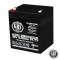 ACUMULATOR CU PLUMB 12V 5.05Ah F1, AGM VRLA, GBS