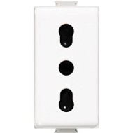 PRIZA 1 MODUL AM5180 10/16A 250V BTICINO MATIX