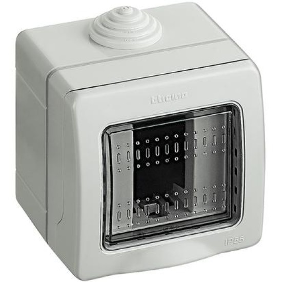 DOZA APARAT PT 1 MODUL IP55 BTICINO MATIX 25501 DOZA APARAT PT 1 MODUL IP55 BTICINO MATIX 25501