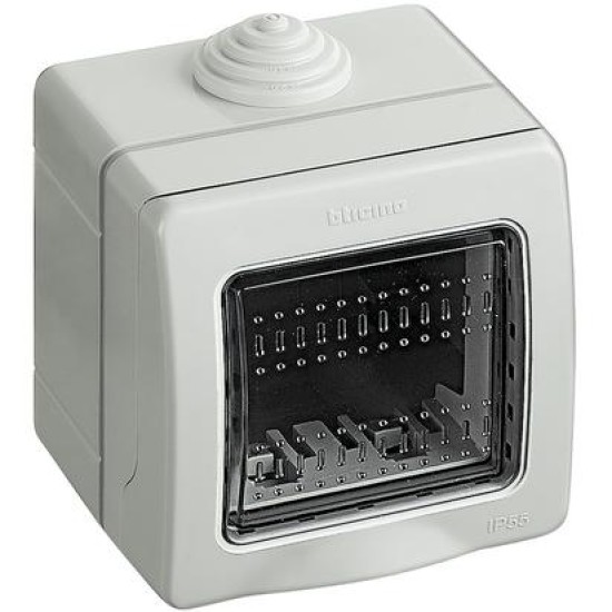 DOZA APARAT PT 2 MODULE IP55 BTICINO MATIX 25502 DOZA APARAT PT 2 MODULE IP55 BTICINO MATIX 25502