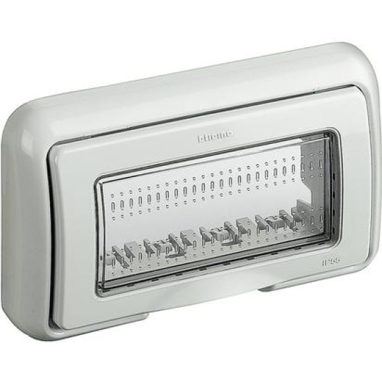 CAPAC DOZA APARAT PT 4 MODULE IP55 BTICINO MATIX 25604 CAPAC DOZA APARAT PT 4 MODULE IP55 BTICINO MATIX 25604