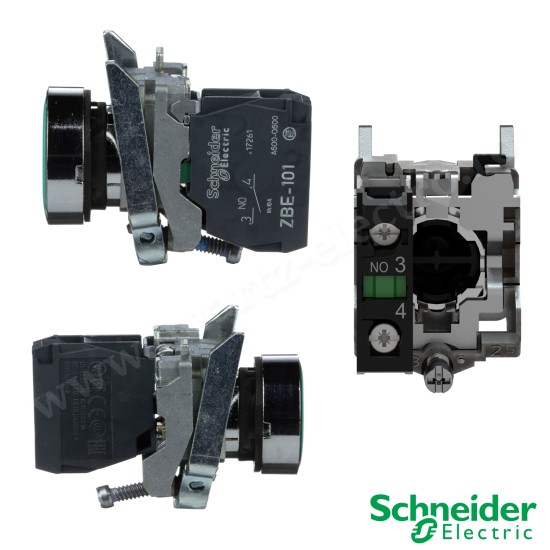 BUTON CU REVENIRE VERDE XB4BA31 SCHNEIDER BUTON CU REVENIRE VERDE XB4BA31 SCHNEIDER