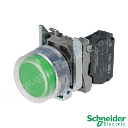 BUTON CU REVENIRE IP66 VERDE XB4BP31 SCHNEIDER