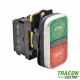 BUTON DUBLU PORNIT-OPRIT, ON-OFF, VERDE+ROSU 1×NO+1×NC, 5A/230V AC-15, IP65, LED 230V AC/DC BUTON DUBLU PORNIT-OPRIT, ON-OFF, VERDE+ROSU 1×NO+1×NC, 5A/230V AC-15, IP65, LED 230V AC/DC
