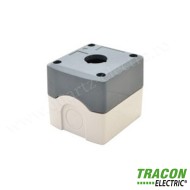 CARCASA BPENTRU BUTOANE, GRI d=22,5, IP65, 2×PG-13,5