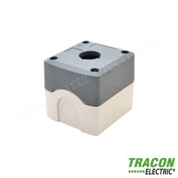 CARCASA BPENTRU BUTOANE, GRI d=22,5, IP65, 2×PG-13,5