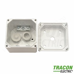 CARCASA BPENTRU BUTOANE, GRI d=22,5, IP65, 2×PG-13,5 CARCASA BPENTRU BUTOANE, GRI d=22,5, IP65, 2×PG-13,5