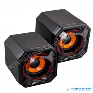 BOXE STEREO 2.0 USB TIMBA ESPERANZA