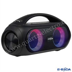 BOXA PORTABILA E-BODA BLUETOOTH, USB, RADIO FM, WATERPROOF, NEGRU