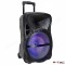 BOXA ACTIVA 35W REINCARCABILA PORTABILA CU MICROFON RF CONTROL RGB 12 INCH