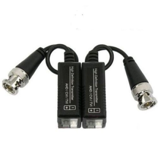 SET VIDEO BALUN PASIV HD-CVI/AHD/TURBO HD