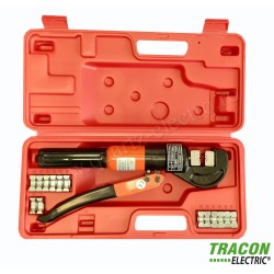PRESA HIDRAULICA MANUALA PENTRU PAPUCI 4-70mm2 PRESA HIDRAULICA MANUALA PENTRU PAPUCI 4-70mm2