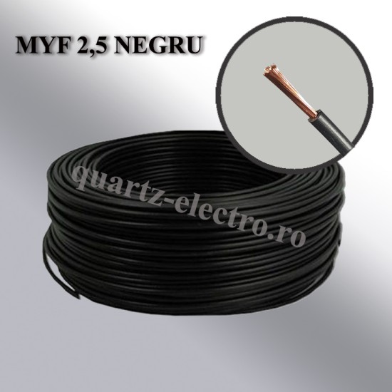 MYF 2.5mm NEGRU MYF 2.5mm NEGRU