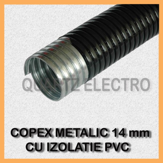 COPEX METALIC CU INVELIS PVC 14mm