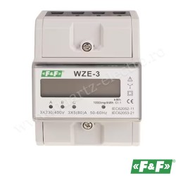 CONTOR TRIFAZAT ABS, 80A, IP20 F&F