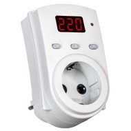 RELEU DE PROTECTIE TENSIUNE CU PRIZA 16A DIGITOP VP-16AN