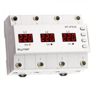 RELEU DE PROTECTIE TRIFAZAT CU CONTACTOR INCLUS 63A DIGITOP VP-3F63A