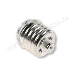 Adaptor dulie E40 - E27 plastic ABS