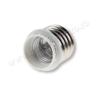 Adaptor dulie E40 - E27 plastic ABS
