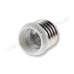 Adaptor dulie E40 - E27 plastic ABS