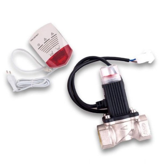 DETECTOR GAZ METAN CU ELECTROVALVA 3/4 PRO-DETECT DETECTOR GAZ METAN CU ELECTROVALVA 3/4 PRO-DETECT