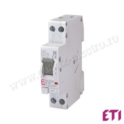 INTRERUPATOR RCBO DIFERENTIAL CU PROTECTIE LA SUPRATENSIUNE KZS-1M-DN 1p+N A B10/0.03 6kA