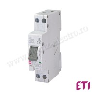 INTRERUPATOR RCBO DIFERENTIAL CU PROTECTIE LA SUPRATENSIUNE KZS-1M-DN 1p+N A C25/0.03 6kA