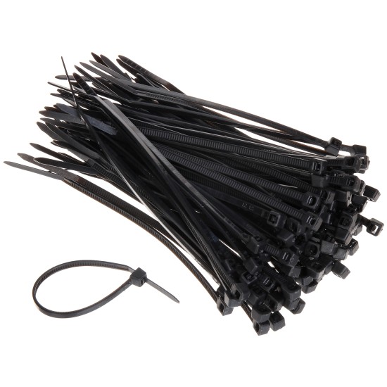 SET 100 COLIERE (FASETE) PVC 165X2.5MM SET 100 COLIERE (FASETE) PVC 165X2.5MM
