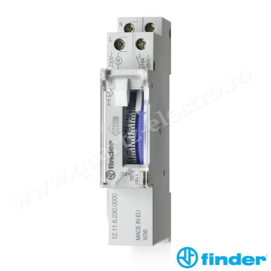 CEAS PROGRAMABIL MECANIC CU ORAR ZILNIC FINDER 12.11.8.230.1000 CEAS PROGRAMABIL MECANIC CU ORAR ZILNIC FINDER 12.11.8.230.1000