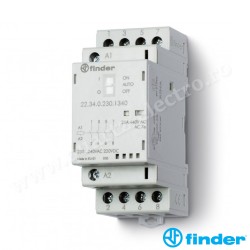 CONTACTOR MODULAR MONOSTABIL FINDER 22.34.0.230.1340 CONTACTOR MODULAR MONOSTABIL FINDER 22.34.0.230.1340