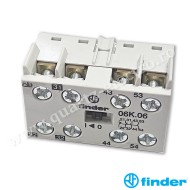 Bloc de contact auxiliar 06K.03 pentru Tipul 6K.04 Finder