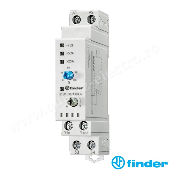 MODUL DE IESIRE ANALOGICA 0-10V 19.50.0.024.0000 FINDER