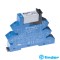 INTERFATA MODULARA CU RELEU ELECTROMECANIC, BORNE PUSH-IN, CLEMA DE PRINDERE METALICA, BOBINA C.A.,1C, 10A 38.11 FINDER