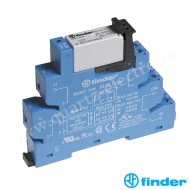 INTERFAȚĂ MODULARĂ CU RELEU ELECTROMECANIC, BORNE CU SURUB 2C 8A 38.52 FINDER