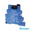 INTERFATA MODULARA CU RELEU ELECTROMECANIC, TIP MASTERBASIC, BORNE PUSH IN, ALIMENTARE230VC.A., 1C, 6A, AgNi 39.01.8.230.0060 FINDER