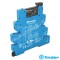 INTERFATA MODULARA CU RELEU ELECTROMECANIC, TIP MASTERBASIC, BORNE CU SURUB, ALIMENTARE 6VC.A./C.C., 1C, 6A 39.11 FINDER