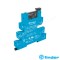 INTERFATA MODULARA CU RELEU ELECTROMECANIC, TIP  MASTERINPUT, BORNE CU SURUB, ALIMENTARE 230VC.A., 1C, 6A, 39.41.8.230.5060 FINDER