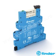 INTERFATA MODULARA CU RELEU ELECTROMECANIC, TIP MASTERPLUS, BORNE PUSH IN, ALIMENTARE 230VC.A., 1C, 6A, AgNi 39.61.8.230.0060 FINDER
