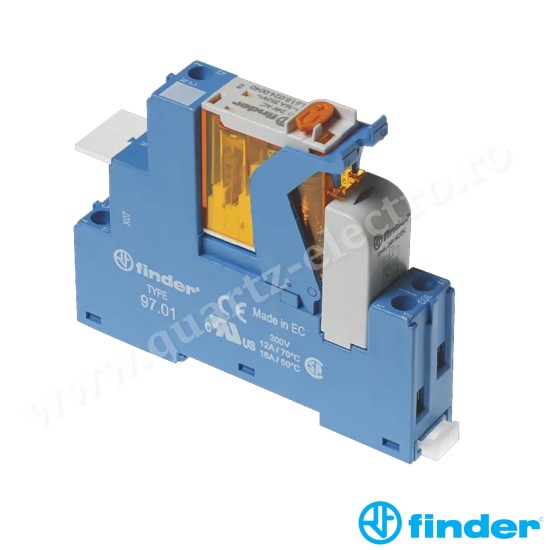INTERFATA MODULARA CU RELEU ELECTROMECANIC, BORNE CU SURUB, ALIMENTARE 230VC.A., 1C, 16A 4C.01.8.230.0060 FINDER INTERFATA MODULARA CU RELEU ELECTROMECANIC, BORNE CU SURUB, ALIMENTARE 230VC.A., 1C, 16A 4C.01.8.230.0060 FINDER