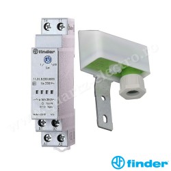 RELEU CREPUSCULAR MODULAR 1ND,12A, 230V FINDER 11.31.8.230.0000