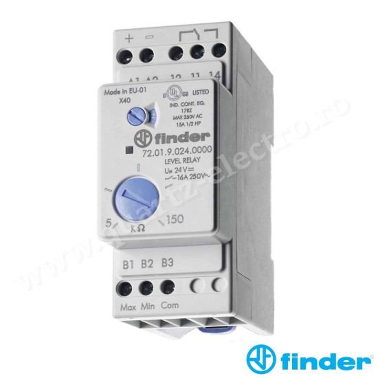RELEE DE NIVEL PENTRU LICHIDE CONDUCTIBILE 72.01.8.024.0000 FINDER RELEE DE NIVEL PENTRU LICHIDE CONDUCTIBILE 72.01.8.024.0000 FINDER
