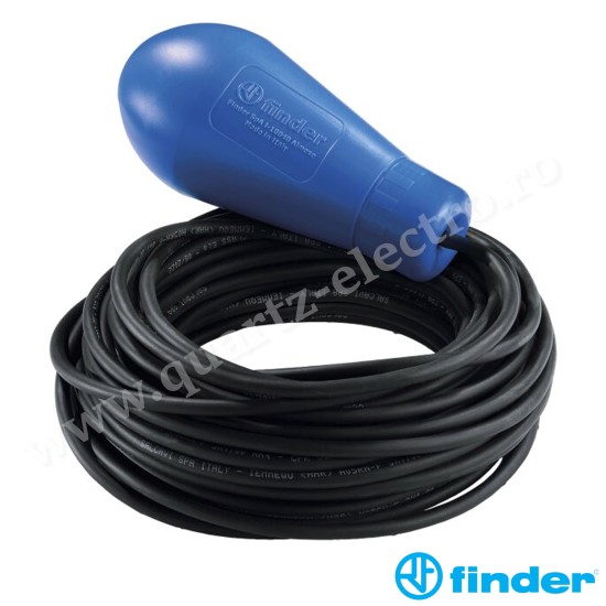 Plutitor cu contact comutator pentru sisteme cu apa neagra 1C 8A 20M Neopren FINDER Plutitor cu contact comutator pentru sisteme cu apa neagra 1C 8A 20M Neopren FINDER
