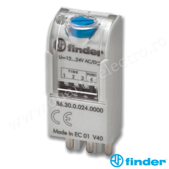 MODUL DE TEMPORIZARE FINDER 86.30.0.024.0000 MODUL DE TEMPORIZARE FINDER 86.30.0.024.0000