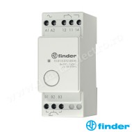 RELEU ELECTRONIC PAS CU PAS ELECTRONIC MODULAR ALIMENTARE 12VC.A./C.C., 1C, 16A 13.01.0.012.0000 FINDER
