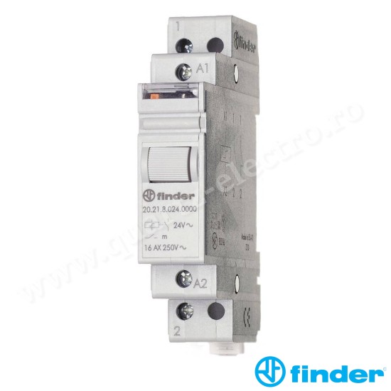 RELEU MODULAR PAS CU PAS ELECTROMECANIC 20.21.8.240.0000 FINDER